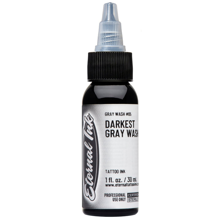Eternal Tattoo Ink -  Darkest Gray Wash