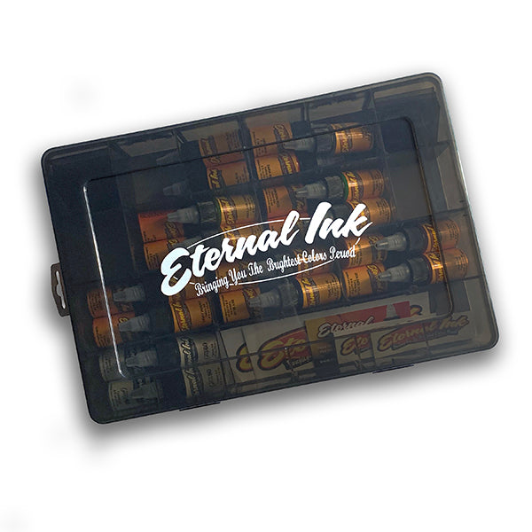 Eternal Ink - Travel Kit  25 Colors Two 1/2oz Sets and Keep It Wet 1oz