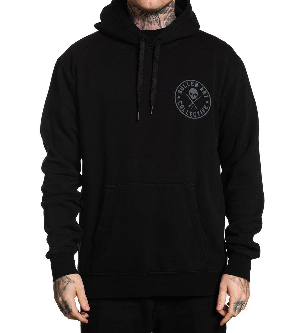 Ever Pullover Jet Black by Sullen