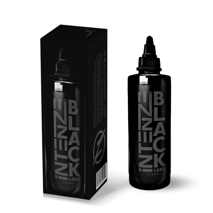 Intenze Professional Tattoo Ink - Black Label 8 oz