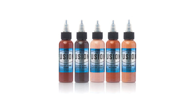 Fusion Tattoo Ink - Flesh Tone Set