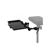 Holder With Steel Shelf Mounted To The Arm Rest - BLACK