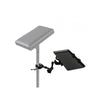 Holder With Steel Shelf Mounted To The Arm Rest - BLACK