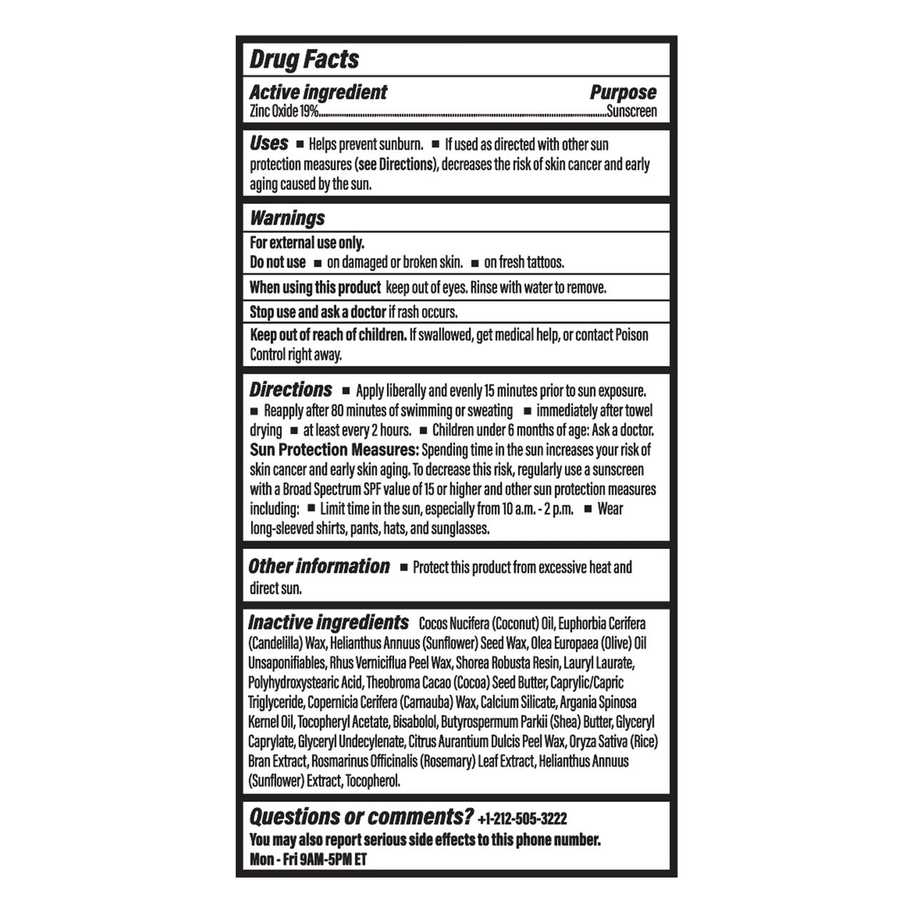 Hustle Butter Mineral Sunscreen Stick SPF 50 - 0.68 oz