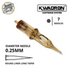 Kwadron Tattoo Cartridge Needle 7RL - #08 Diameter - Long Taper