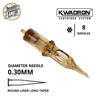 Kwadron Cartridge Needles - Round Liner (RL) Tattoo Cartridges 20pcs
