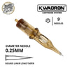 Kwadron Tattoo Cartridge Needle 9RL - #08 Diameter - Long Taper