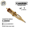 Kwadron Tattoo Cartridge Needle 5RL - #10 Diameter - Long Taper