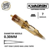 Kwadron Tattoo Cartridge Needle 7SEM - #10 Diameter - Long Taper