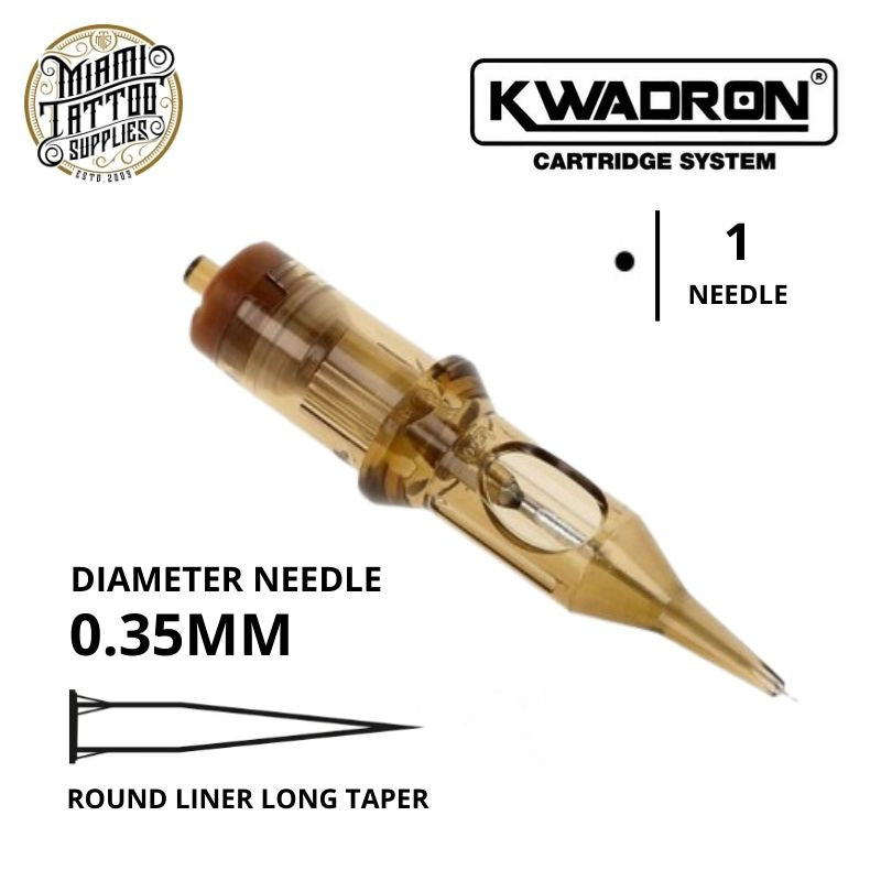 Kwadron Cartridge Needles - Round Liners (RL) | Fast Shipping