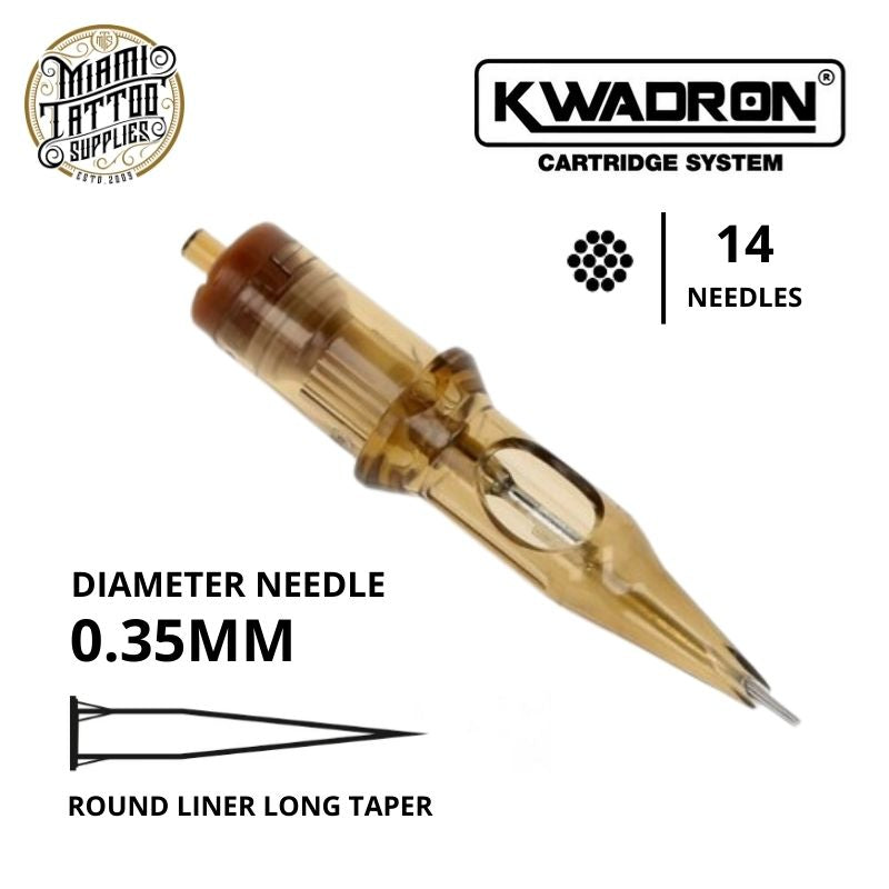 Kwadron Cartridge Needles - Round Liners (RL) | Fast Shipping