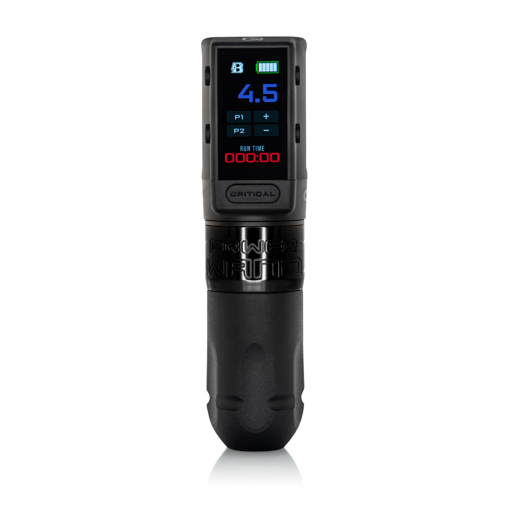 Bishop Power Wand with Advanced Battery Critical X Wireless Tattoo Machine  - Liner 5.0 mm - Full Set