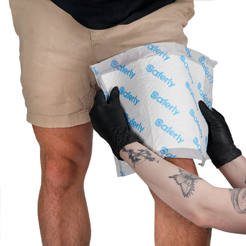Aftercare Bandage Pads by Saferly - Pack of 10