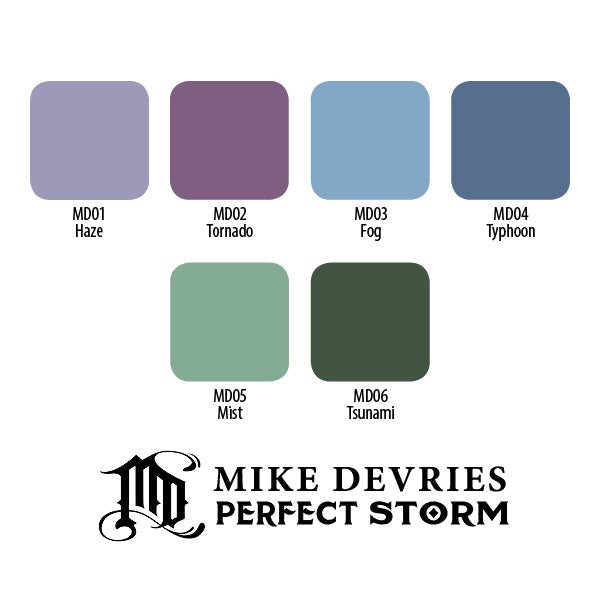 Eternal Ink - Mike DeVries Signature Series - Perfect Storm Set of 6 - 1oz Bottles