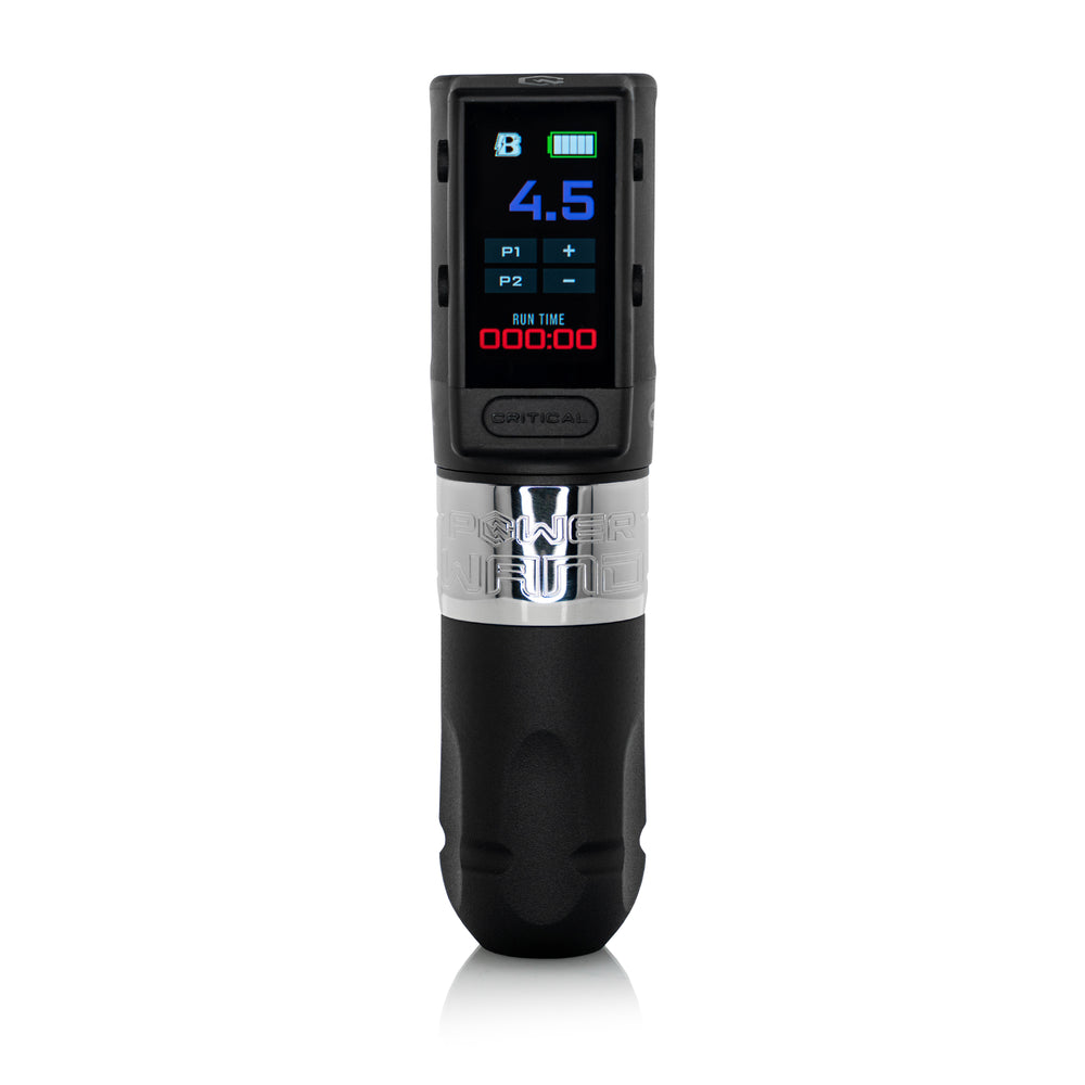 Bishop Power Wand with Advanced Battery - Stainless Steel - Full Set