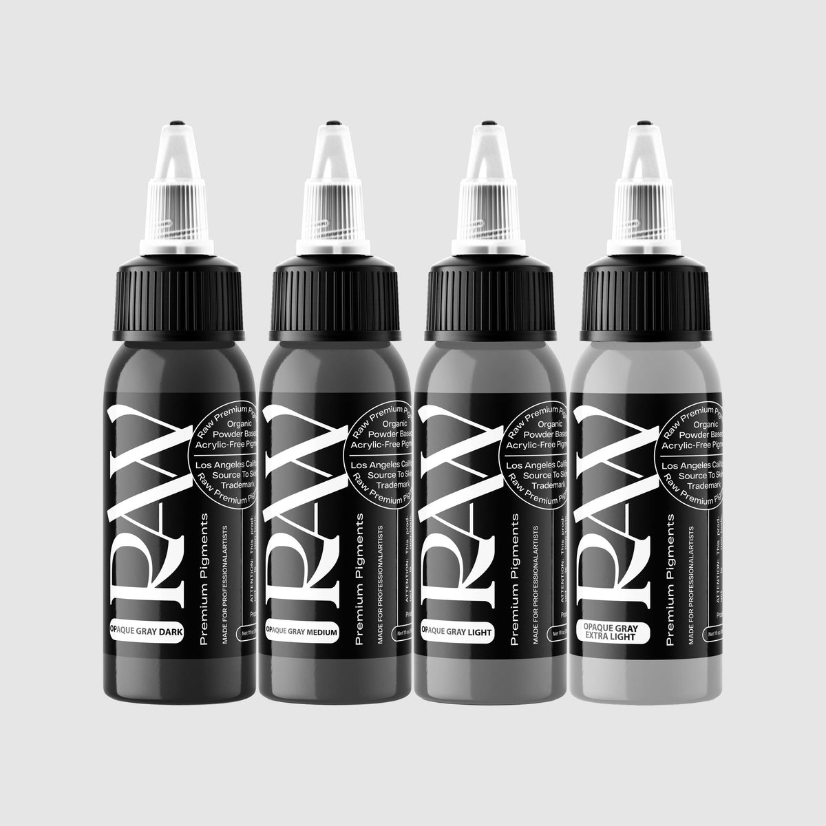 Raw Ink - Opaque Gray Set 1oz