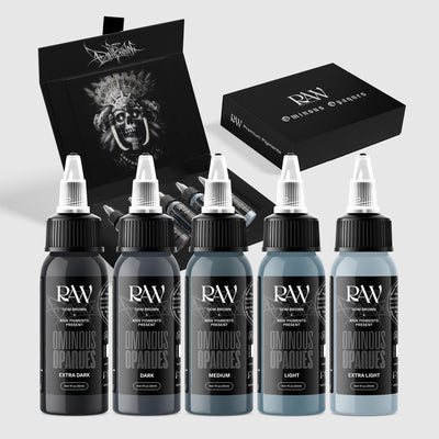 Raw Ink - Ominous Opaques Set by Dom Brown 1 oz