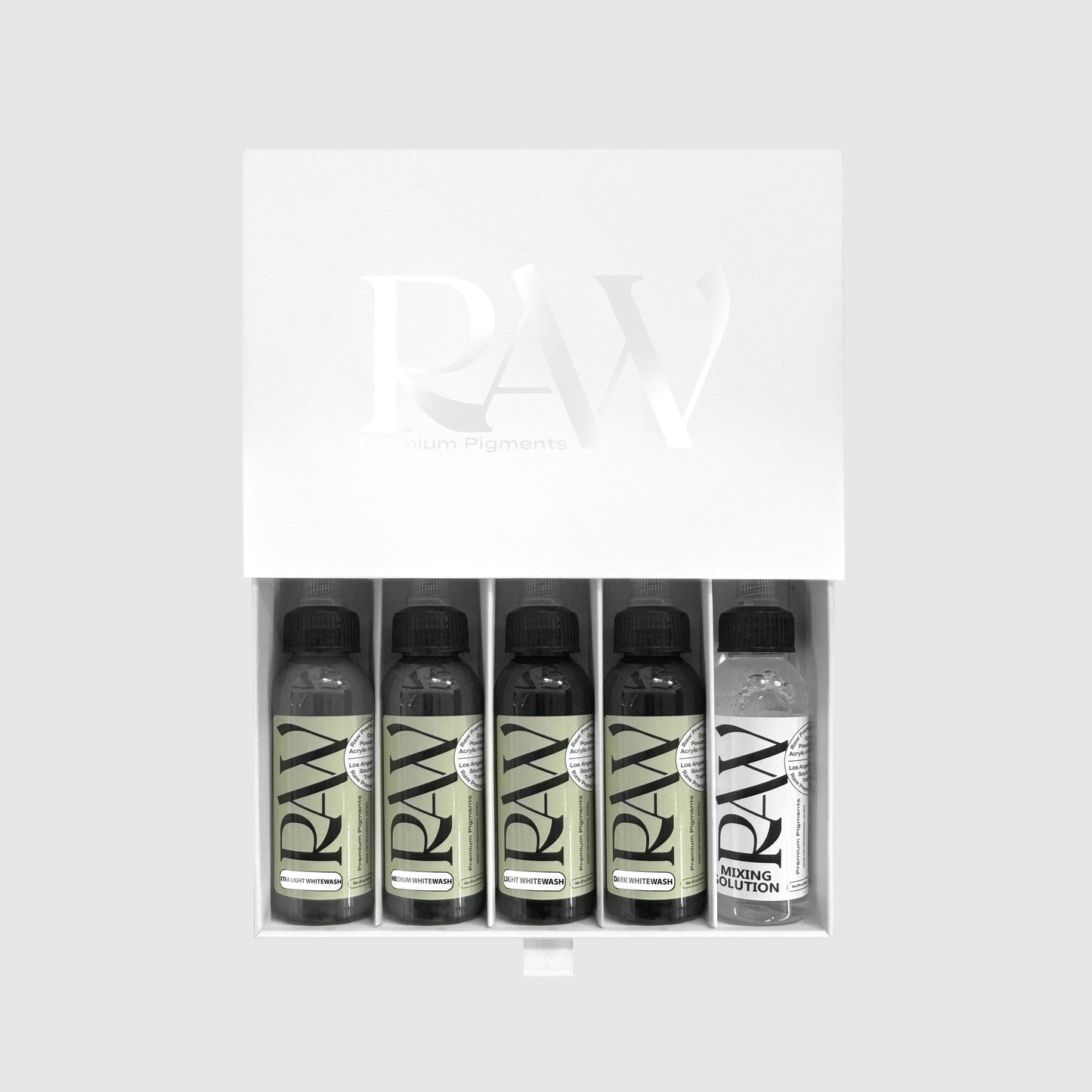 Raw Ink - Whitewash Set