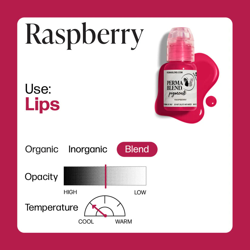 Perma Blend - Raspberry 1/2 oz