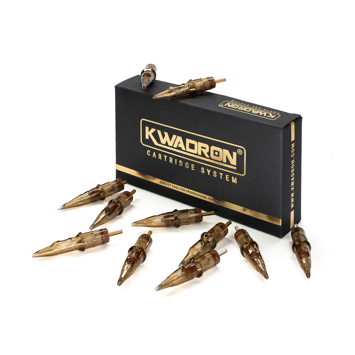 Kwadron Cartridge Needles - Round Liner (RL) Tattoo Cartridges 20pcs