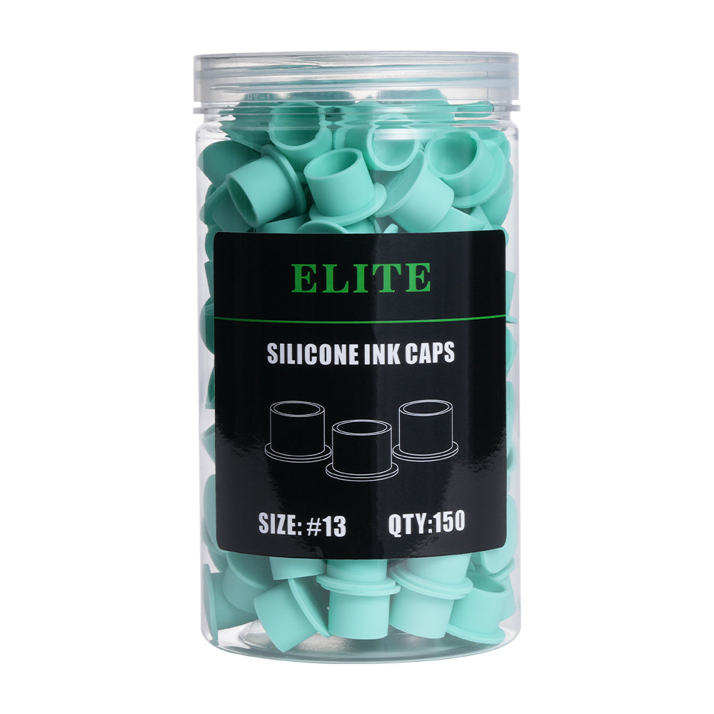 ELITE Silicone Ink Caps - Round Shape