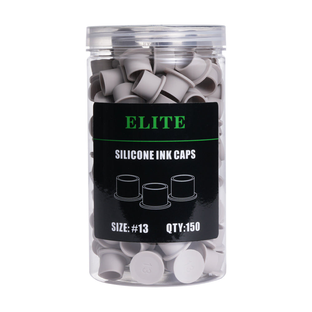 ELITE Silicone Ink Caps - Round Shape