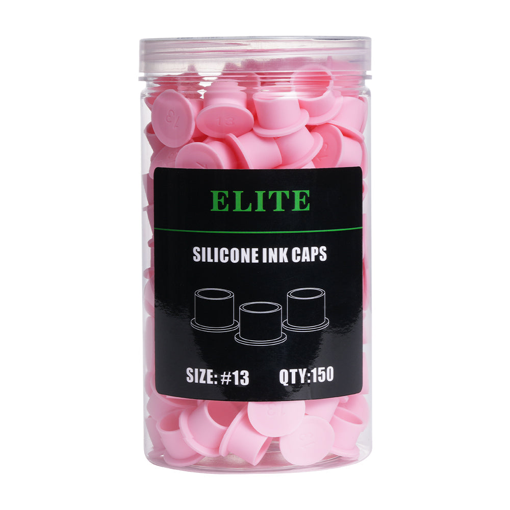 ELITE Silicone Ink Caps - Round Shape