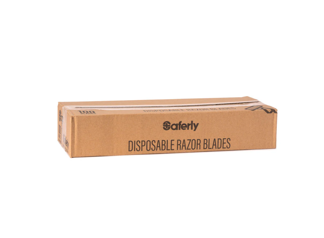 Saferly Double Blade Disposable Razor — Single or Box of 100