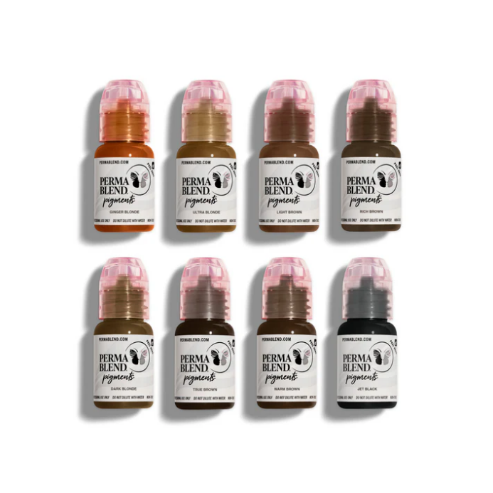 Perma Blend - Sun-Kissed Palette Set - 8 Bottles 1/2 oz