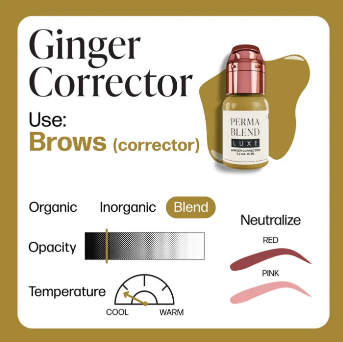 Perma Blend Luxe - Ginger Corrector 1/2oz Bottle