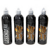 World Famous Tattoo Ink - Lining & Shading Set of 4 Bottles