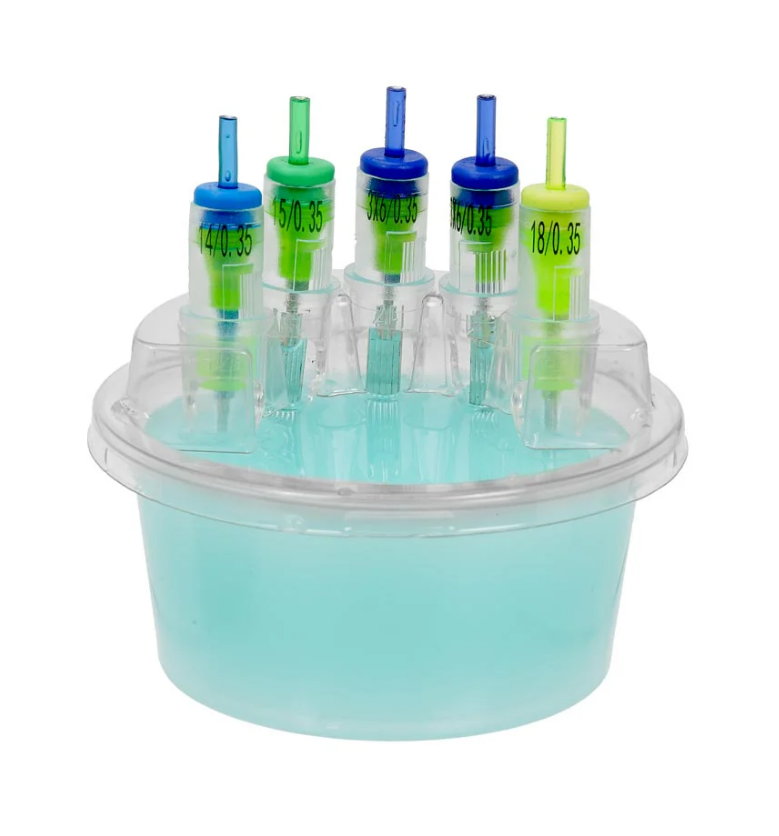 Saferly Cartridge Cups - Box of 50 Rinse Cups + 50 Cartridge Holder Lids