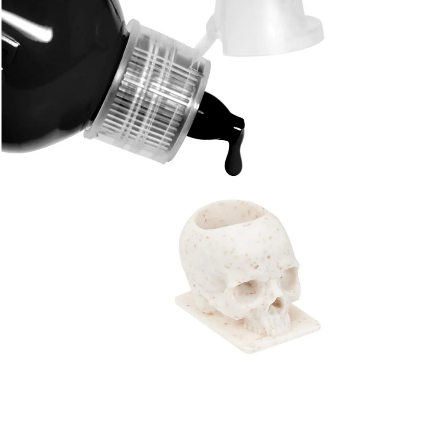Skull Ink Caps - Size #16 (Large) - Bag of 50