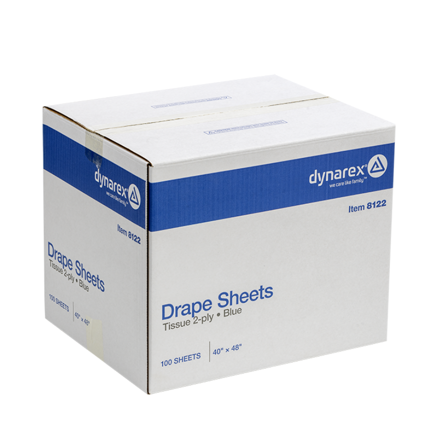Dynarex Drape Sheets - 50 Count - 40x90