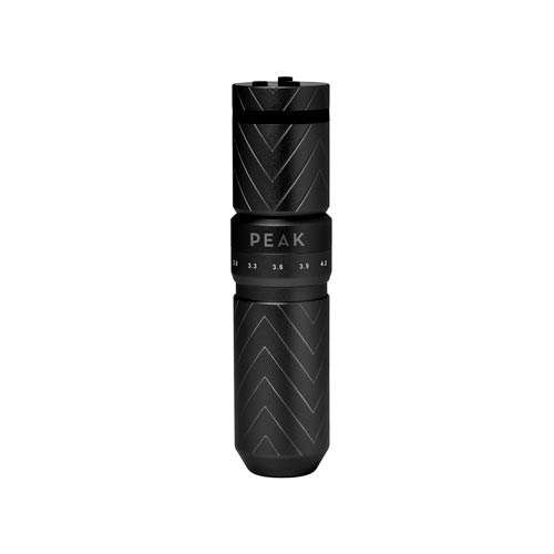Máquina de tatuaje con pluma inalámbrica de trazo ajustable Peak Solice Pro - Negro