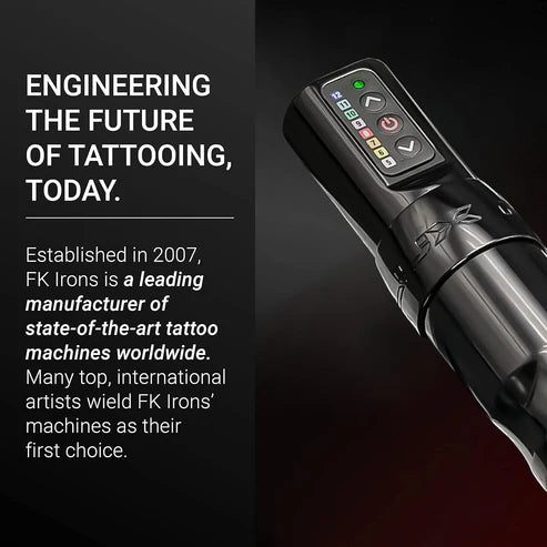 FK Irons Spektra Flux Rotary Tattoo Machine