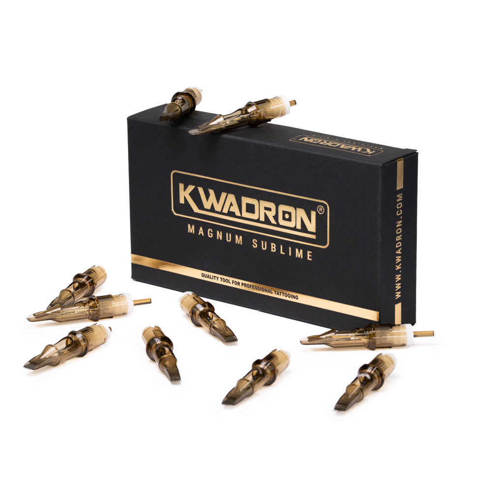 Kwadron Cartridge Needles - SUBLIME Curved Mag Shaders Tattoo Cartridges 20pcs