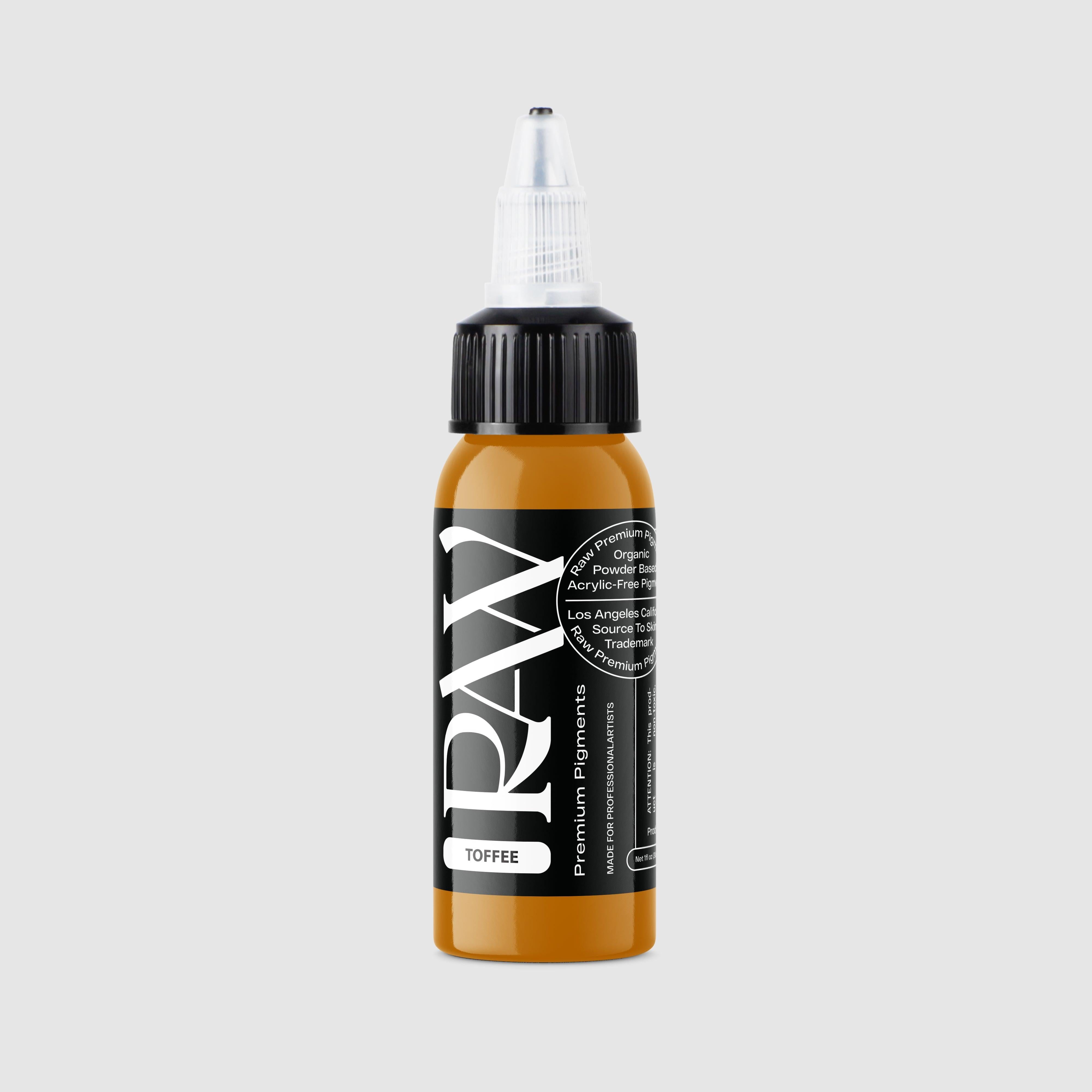 Tufte Ink Raw Ink - Toffee 1 oz – Miamitattoosupplies.com