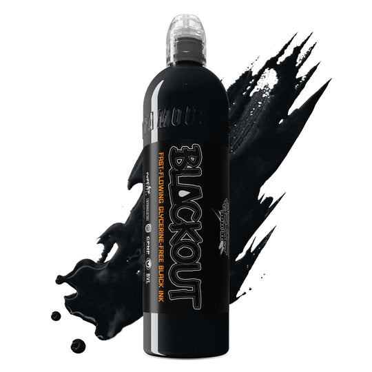 Tinta para tatuajes mundialmente famosa: Blackout