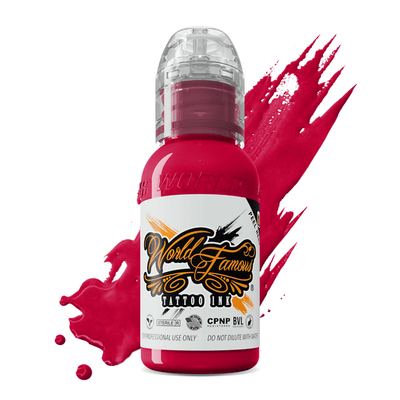 World Famous Tattoo Ink - Rose Red