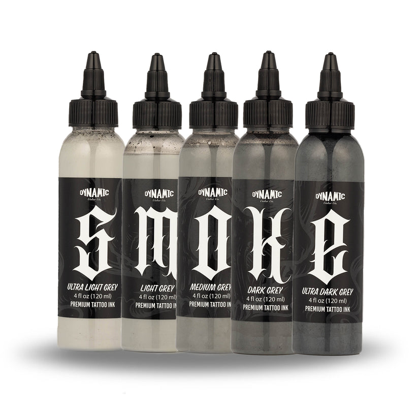 Dynamic Smoke Opaque Grey Set 5 Bottles