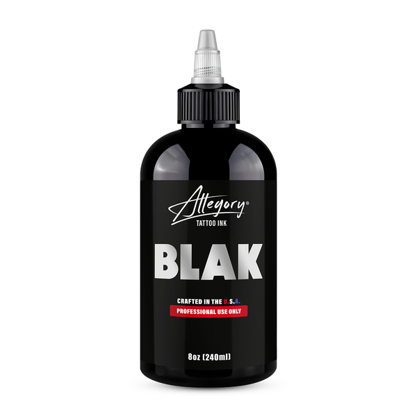 Allegory Premium Tattoo Ink - Blak 2 oz or 8 oz