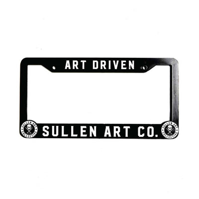 Art Driven License Plate Frame by Sullen