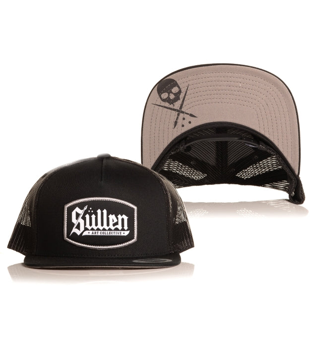 Contour Snapback Trucker Black/Grey by Sullen
