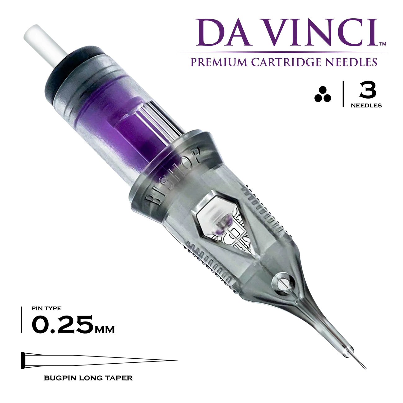 BISHOP DA VINCI V2 Cartridge Needles - Round Liner