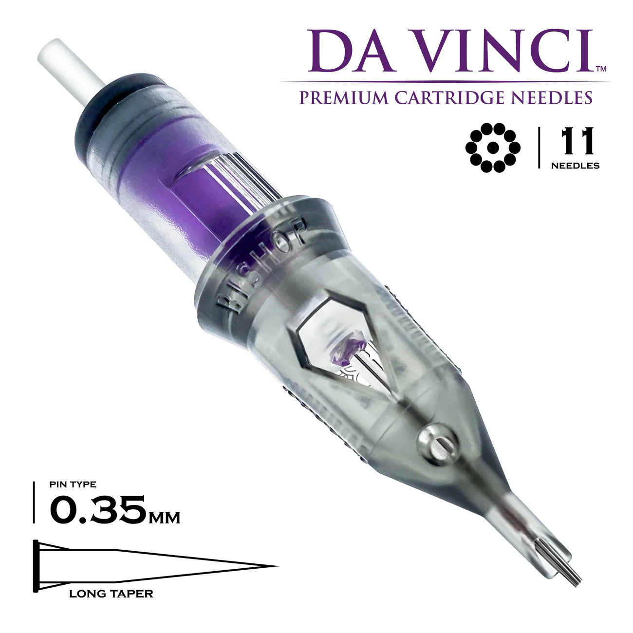 BISHOP DA VINCI V2 Cartridge Needles - Round Liner