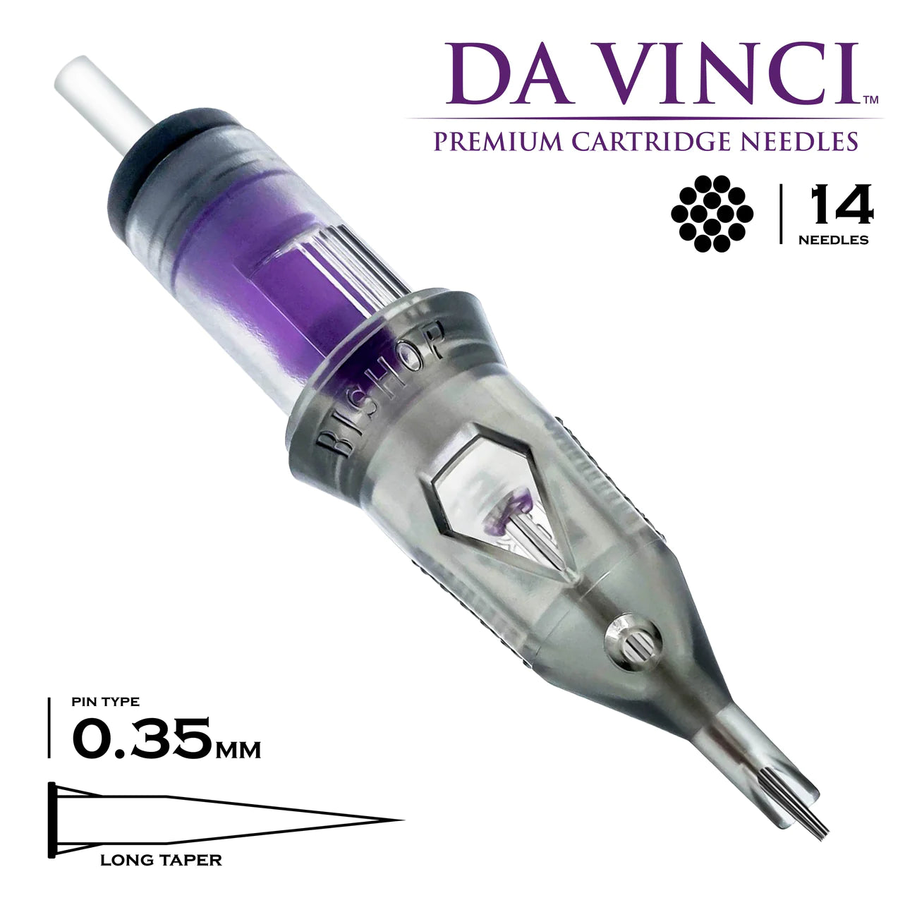 BISHOP DA VINCI V2 Cartridge Needles - Round Liner