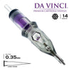 Bishop Da Vinci Cartridge Tattoo Needles 14RS - #12 Diameter - Long Taper