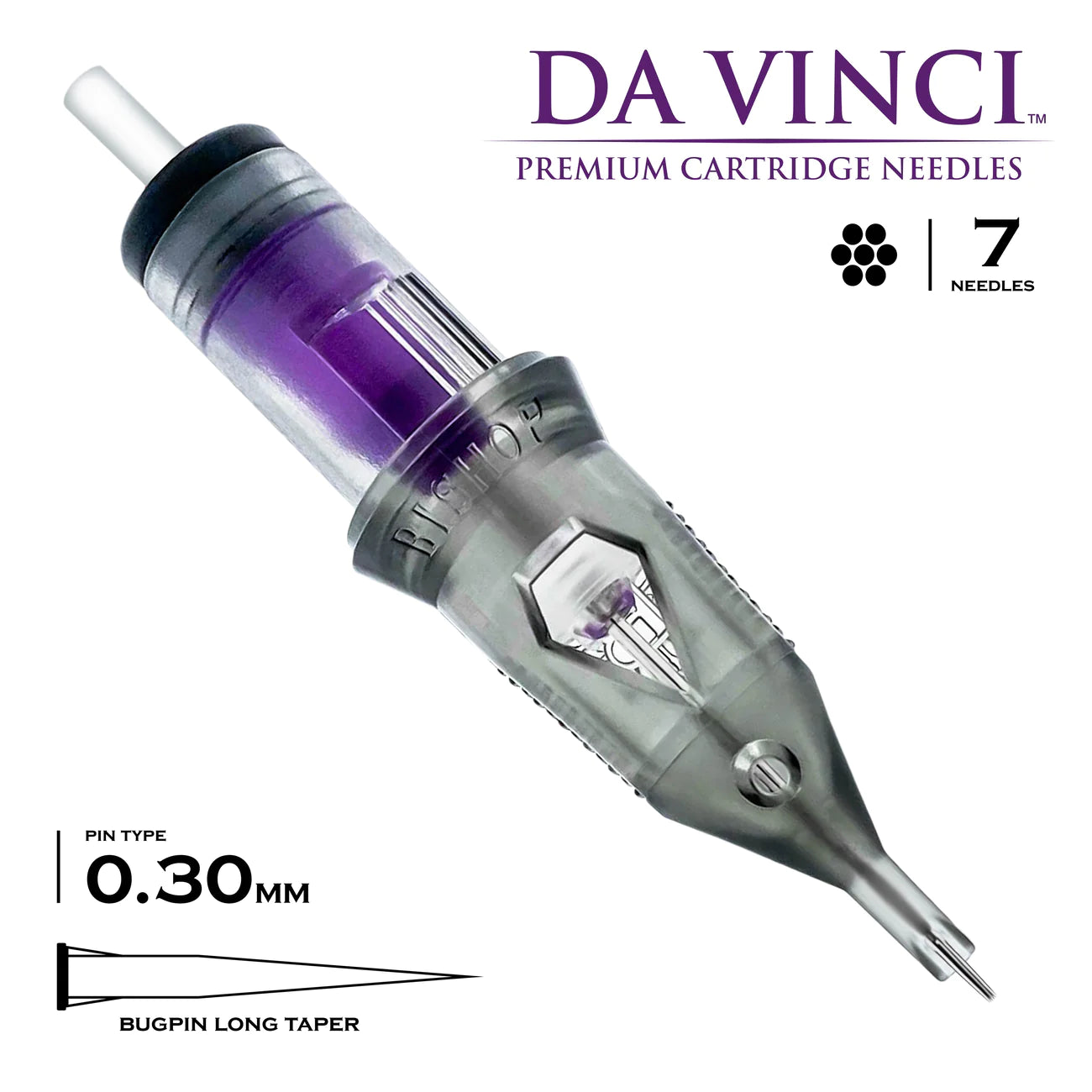 BISHOP DA VINCI V2 Cartridge Needles - Round Liner