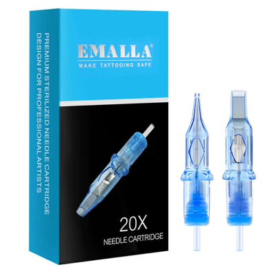 Emalla Tattoo Needle Cartridges - Round Liners 20pcs